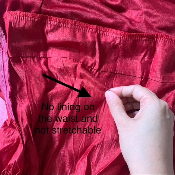 ❤️ Gorgeous Deep Red Fashionable Party One Shoulder Top - Picture 15 of 15